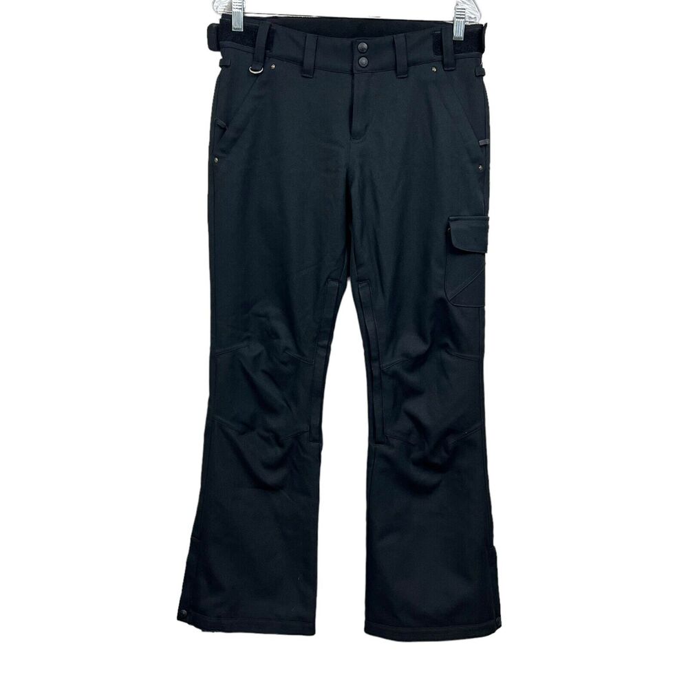 Boulder Gear Womens AFRC Ski Pants Fleece Lined Pockets Zip Fly Black Size S*